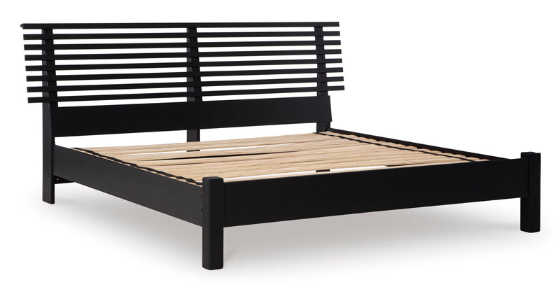 Danziar King Slat Panel Bed