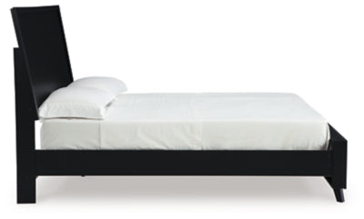 Danziar- Queen Panel Bed