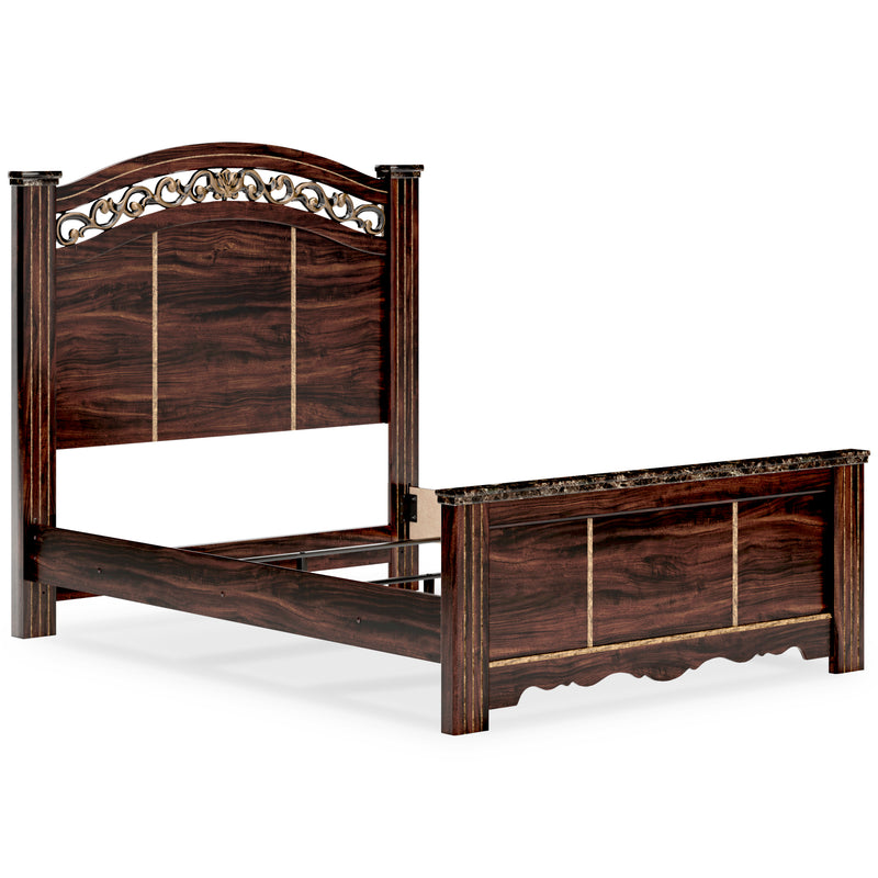 Glosmount King Poster Bed