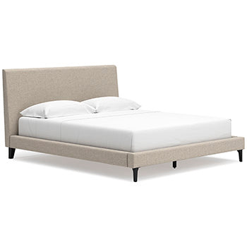 Cielden California King Upholstered Bed with Roll Slats