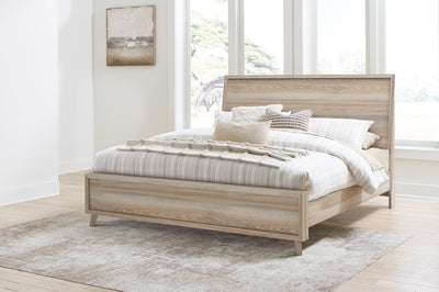 Hasbrick King Slat Panel Bed