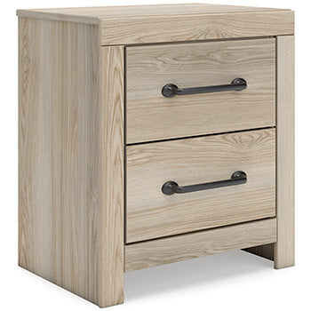 Senbry Two Drawer Night Stand