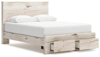 Lawroy -  Queen Panel Storage Bed