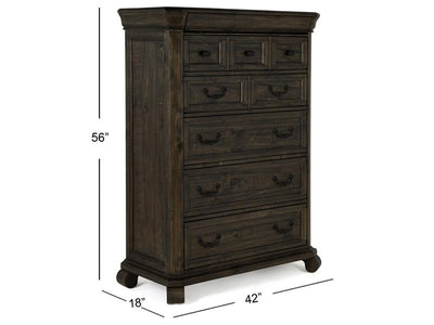 Wood Drawer Chest - B2491-10