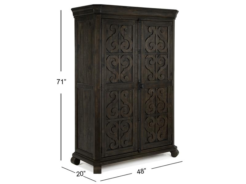 Wood Door Chest - B2491-13