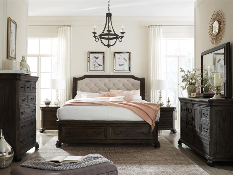 Bellamy - Complete Queen Panel Bed