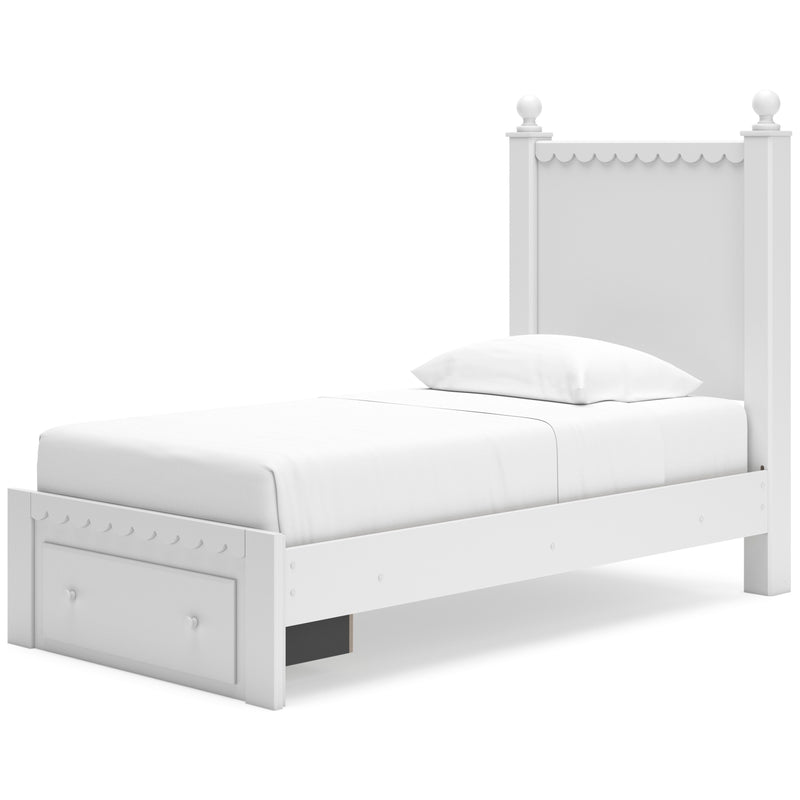 Mollviney Twin Panel Storage Bed