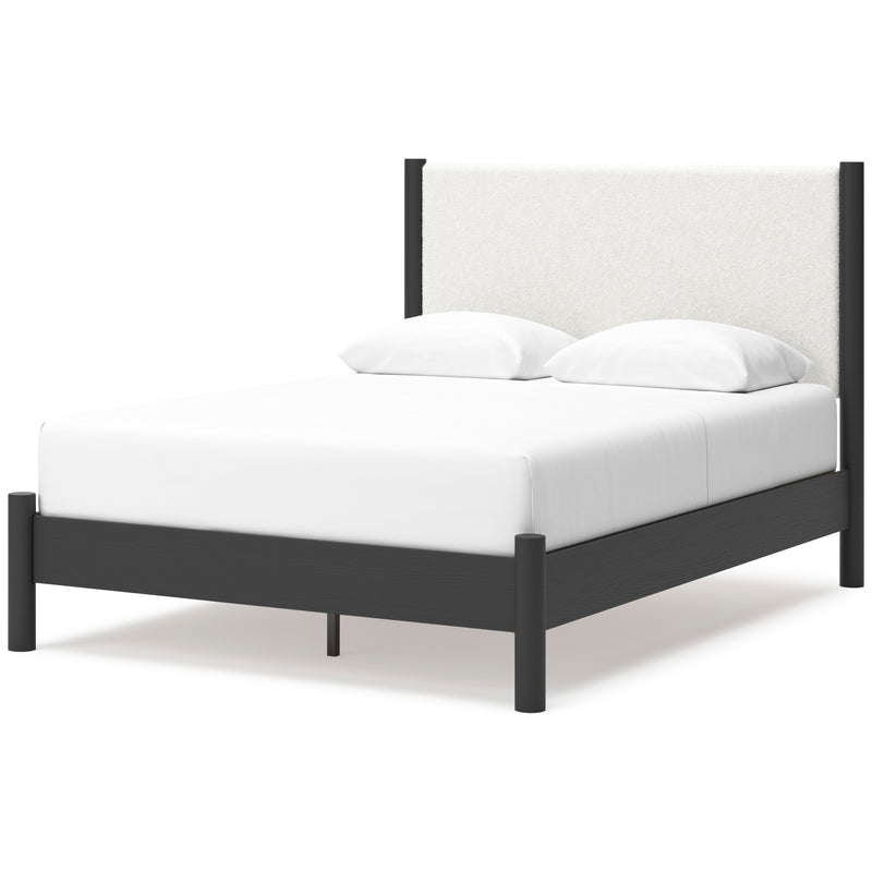 Cadmori King Upholstered Panel Bed