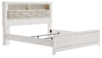 Altyra King Panel Bookcase Bed1