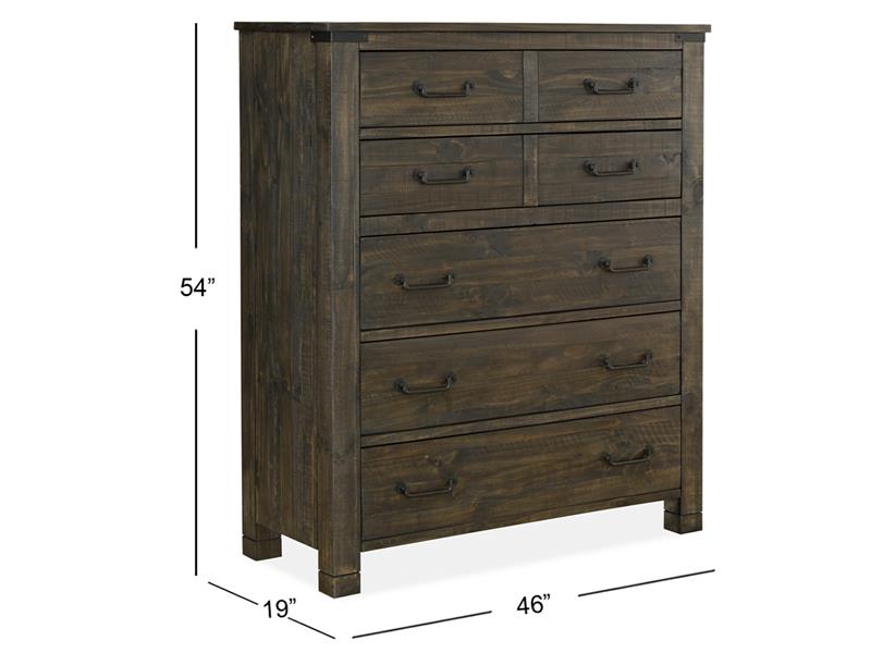 Wood Drawer Chest - B3804-10