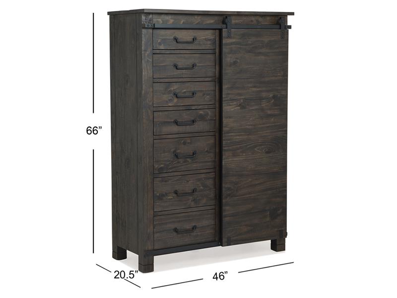 Wood Door Chest - B3804-13