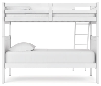 Nextonfort Twin over Twin Bunk Bed0