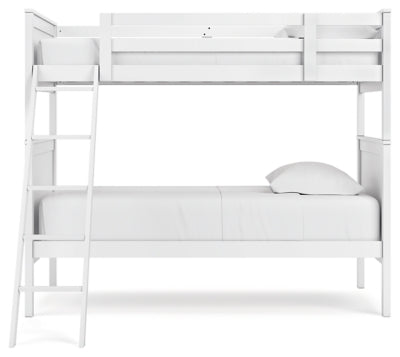 Nextonfort Twin over Twin Bunk Bed0