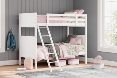 Nextonfort Twin over Twin Bunk Bed0