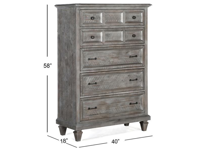 Wood Drawer Chest - B4352-10