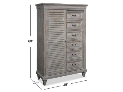 Wood Gentleman's Chest - B4352-32