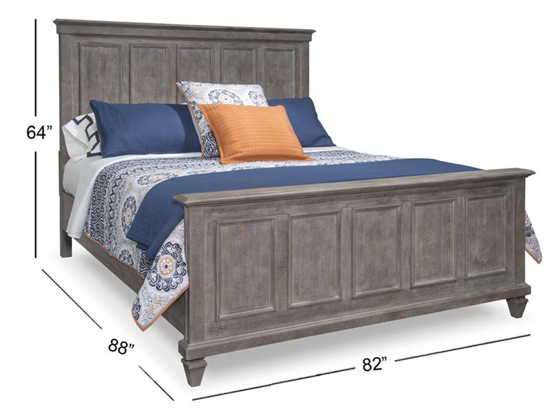 Lancaster - Complete King Panel Bed