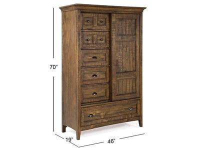 Wood Door Chest - B4398-13