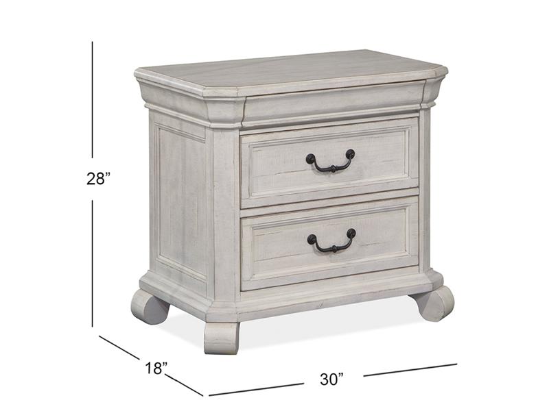 Wood Drawer Nightstand - B4436-01