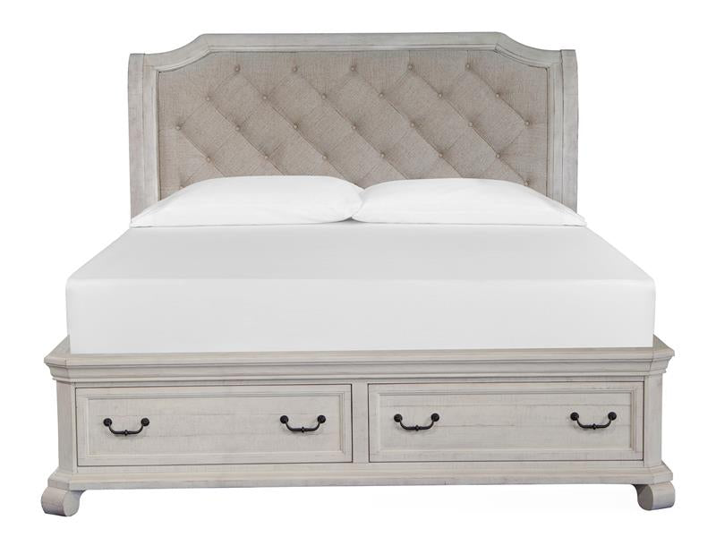 Bronwyn - Complete Queen Sleigh Storage Bed