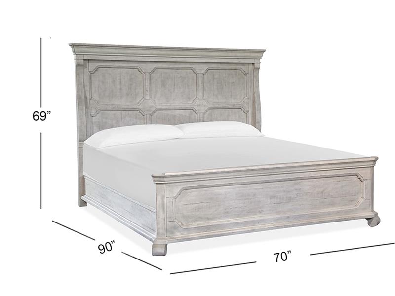 Bronwyn - Complete Queen Panel Bed