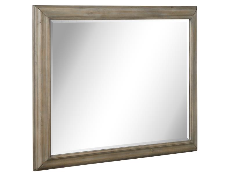 Wood Landscape Mirror - B4646-40