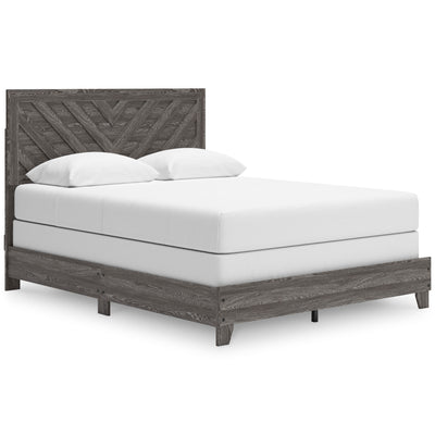 Sylveri Queen Chevron Panel Bed