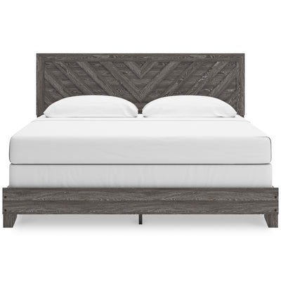 Sylveri King Chevron Panel Bed