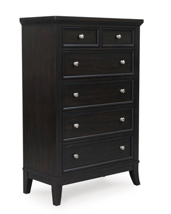 Bambori Six Drawer Chest