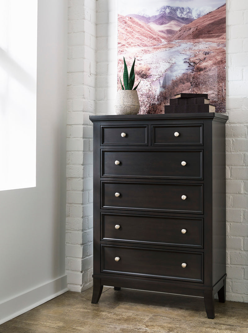 Bambori Six Drawer Chest