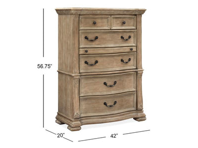 Wood Drawer Chest - B5132-10