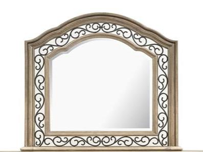 Wood Shaped Mirror - B5132-45