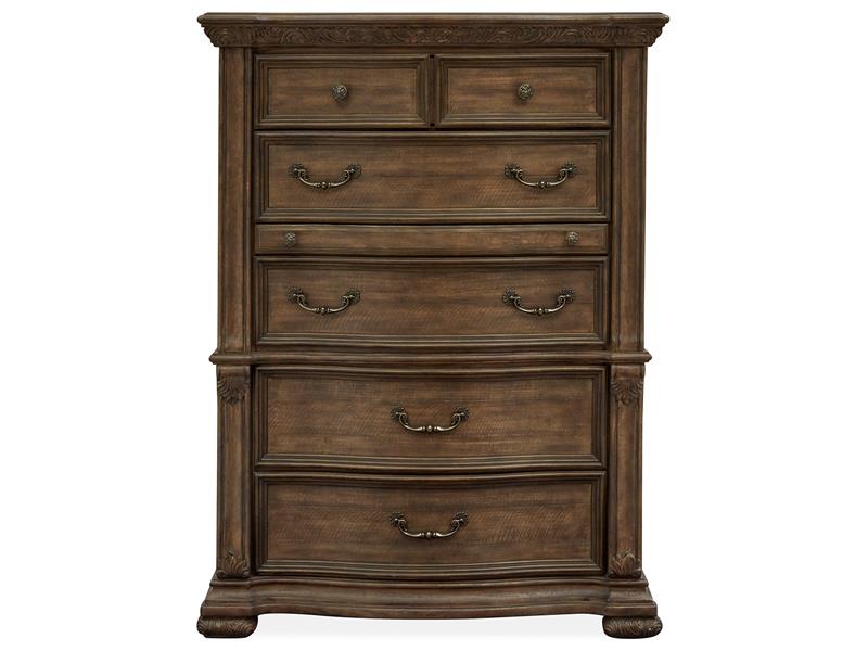 Wood Drawer Chest - B5133-10