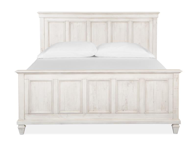 Newport - Complete King Sleigh Upholstered Bed