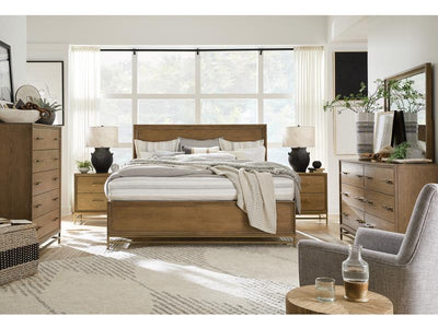 Lindon - Complete Queen Panel Bed