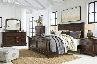 Porter King Sleigh Bedroom