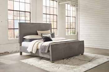 Krystanza King Upholstered Panel Bed