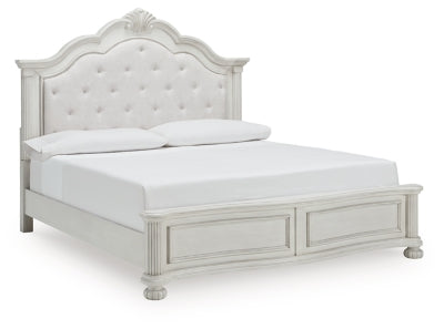 Montelaine King Upholstered Panel Bed