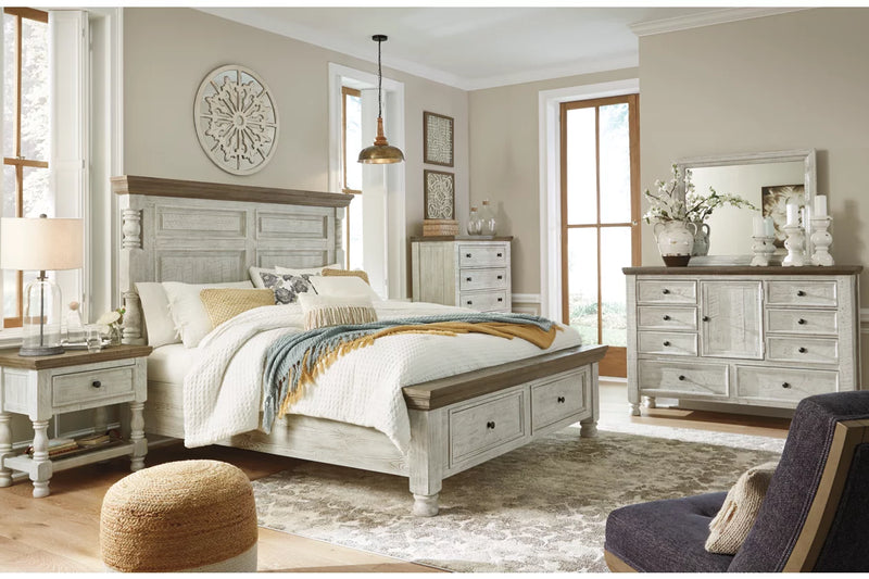 Havalance King bedroom (Mattress & Lamp)