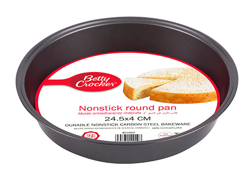 Betty Crocker Round Pan (24.5x4CM-Thickness 0.4MM)