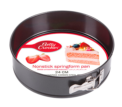 Betty Crocker Springform Pan & Stainless Steel Lock (24CM-Thickness 0.4MM)