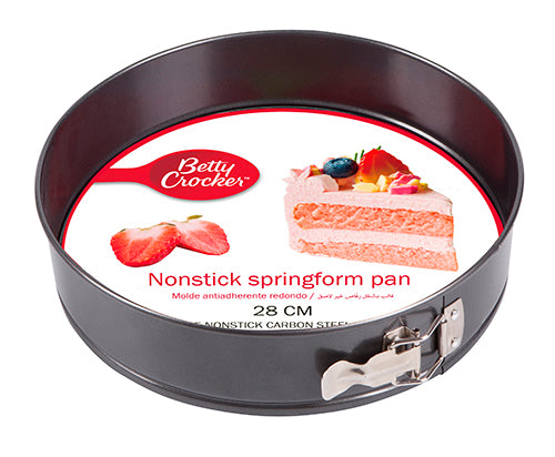 Betty Crocker Springform Pan & Stainless Steel Lock (28CM-Thickness 0.4MM)