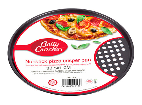 Betty Crocker Pizza Crisper Pan (33.5CM-Thickness 0.4MM)