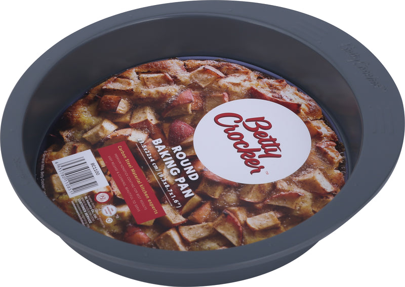 Betty Crocker Round Baking Pan (23.5X22X4CM-Thickness 0.4MM)