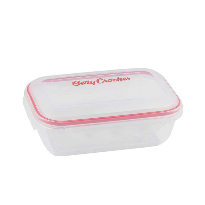 Betty Crocker Rectangular Storage Container (1300ML)