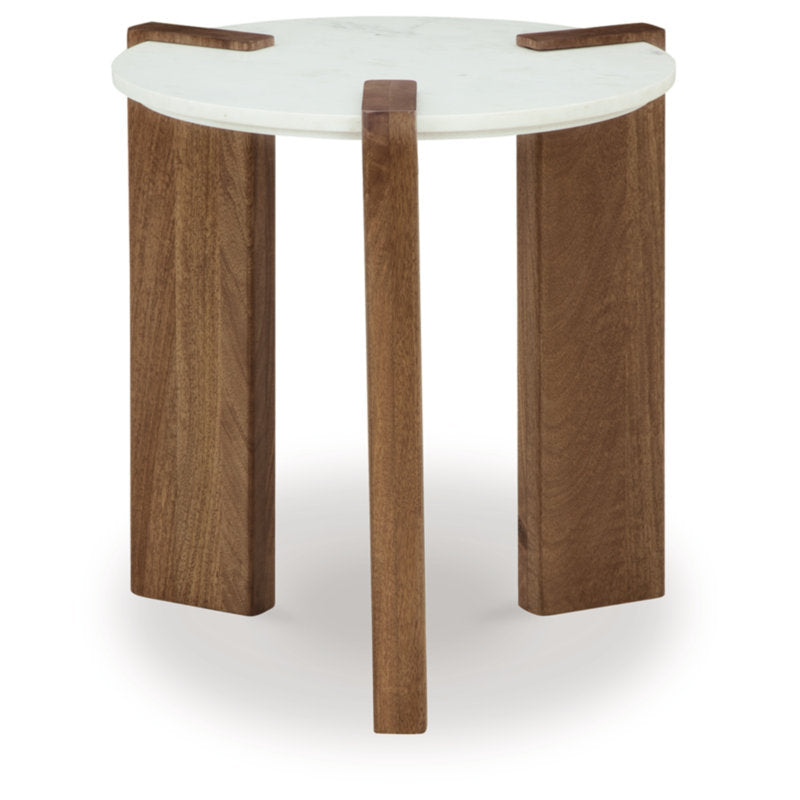 Royal Serene Slate Side Table