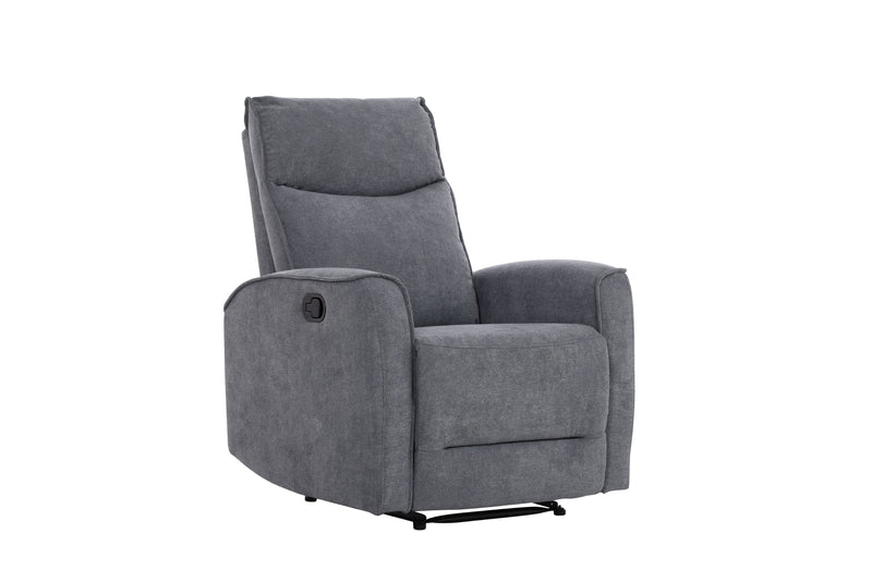 Nairobi Charcoal Manual Recliner