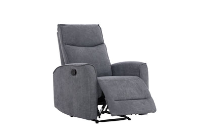 Nairobi Charcoal Manual Recliner