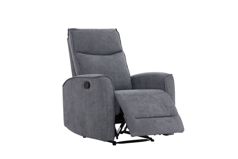 Nairobi Charcoal Manual Recliner