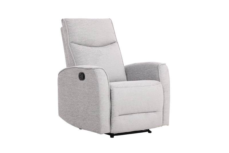 Nairobi Light Grey Manual Recliner